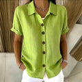 Camicia casual abbottonata tinta unita