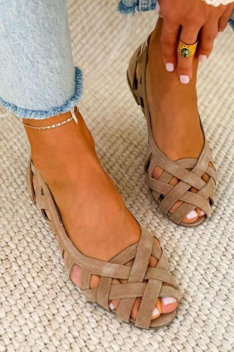 Azzurra | Sandalias Trenzadas Vibrantes