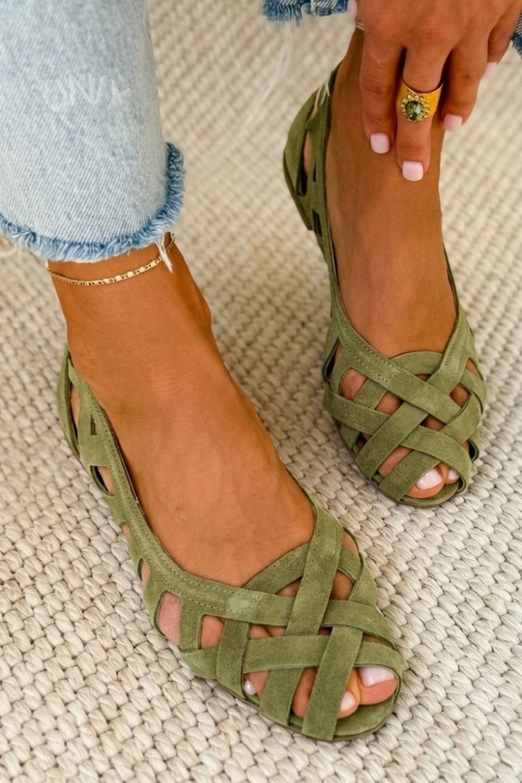 Azzurra | Sandalias Trenzadas Vibrantes