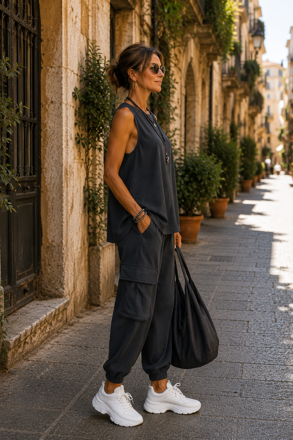 Valentina | Completo Casual Morbido con Tasche