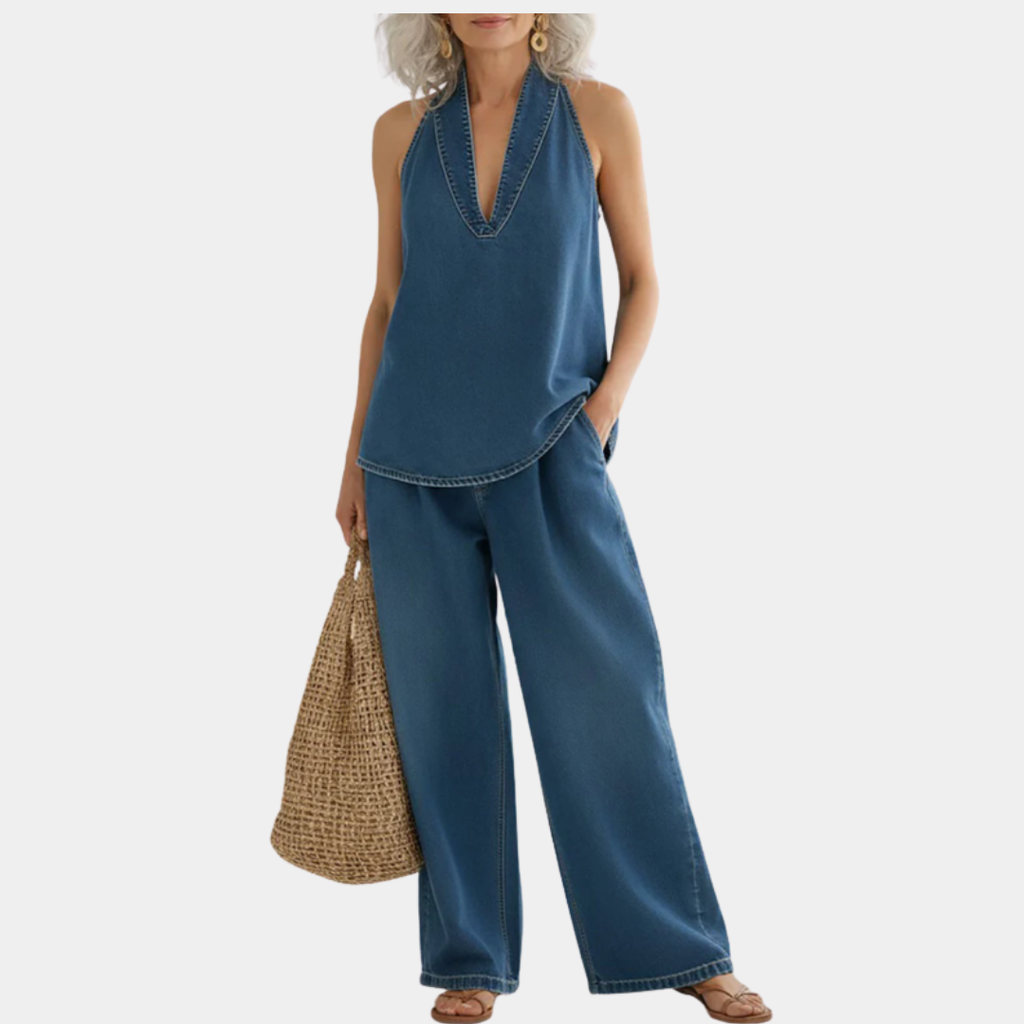 Ivy™ | Completo due pezzi in denim vintage