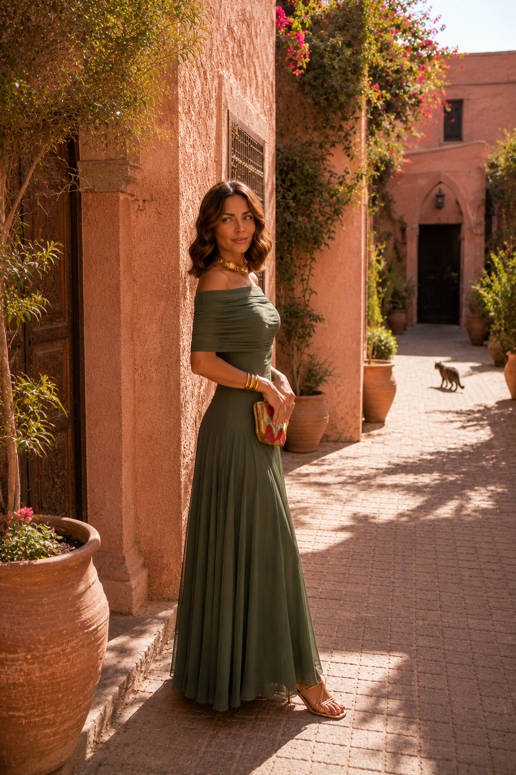 Vestito di Toledo in verde