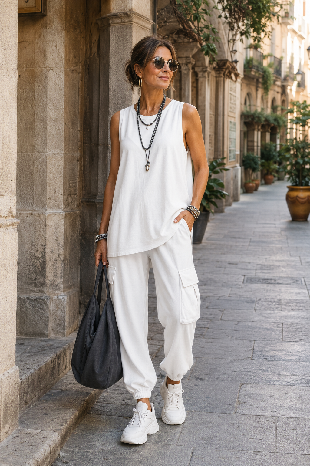 Valentina | Completo Casual Morbido con Tasche