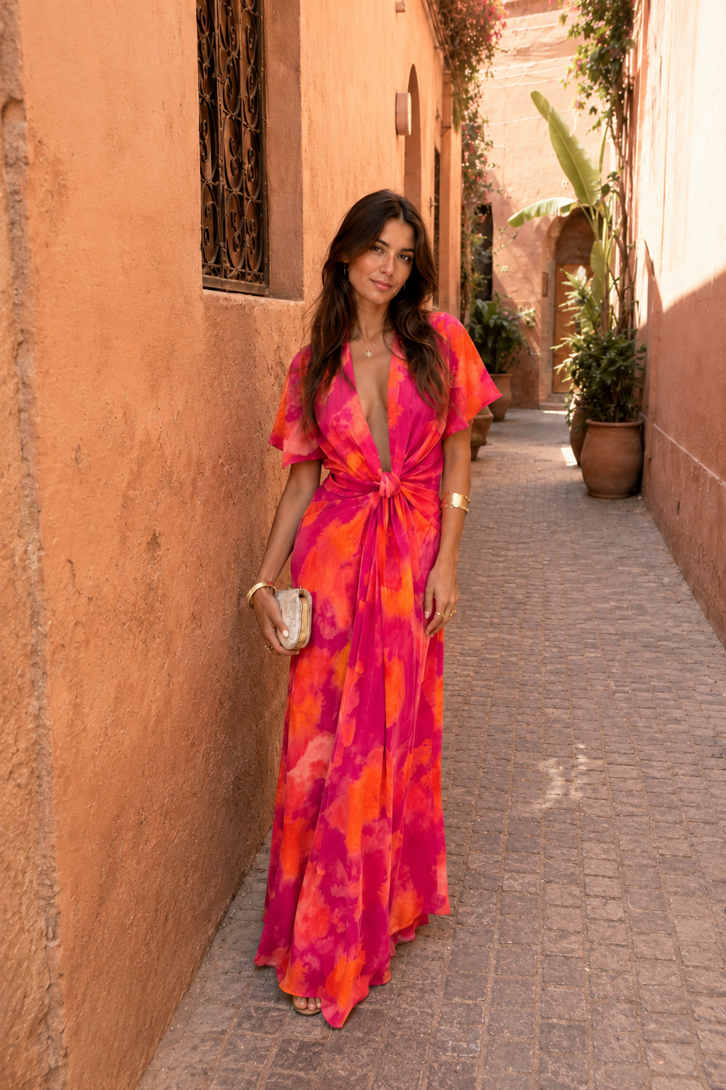Vestito Bagliore del Tramonto