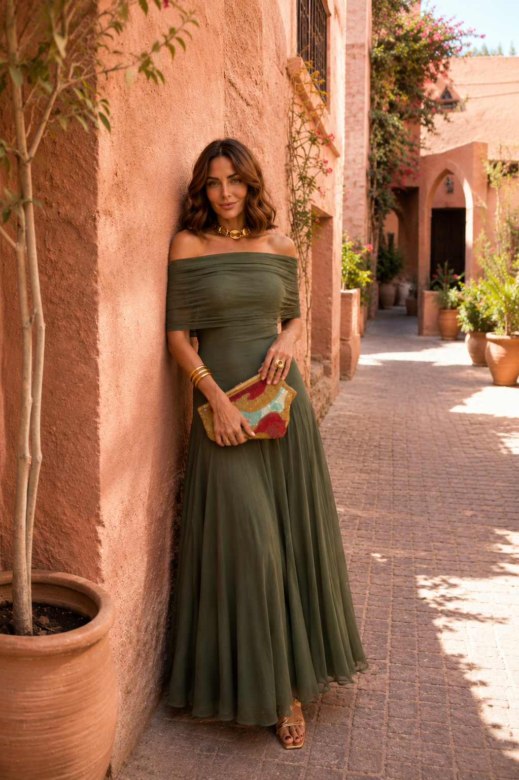 Vestito di Toledo in verde