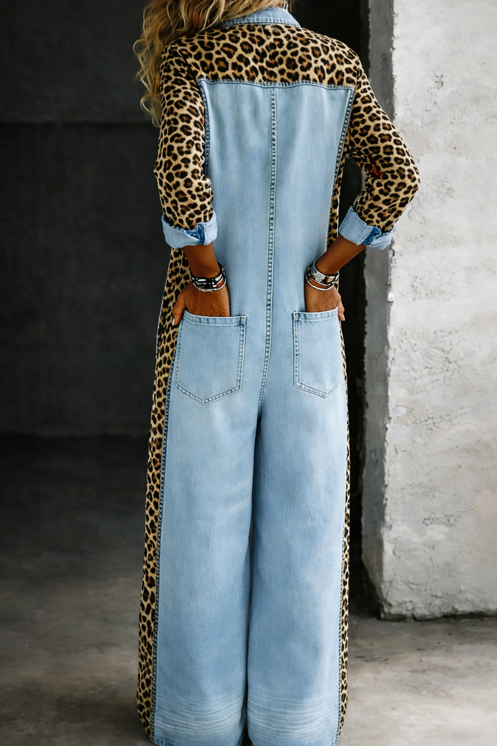 Amanda™ | Tuta in camicia di jeans
