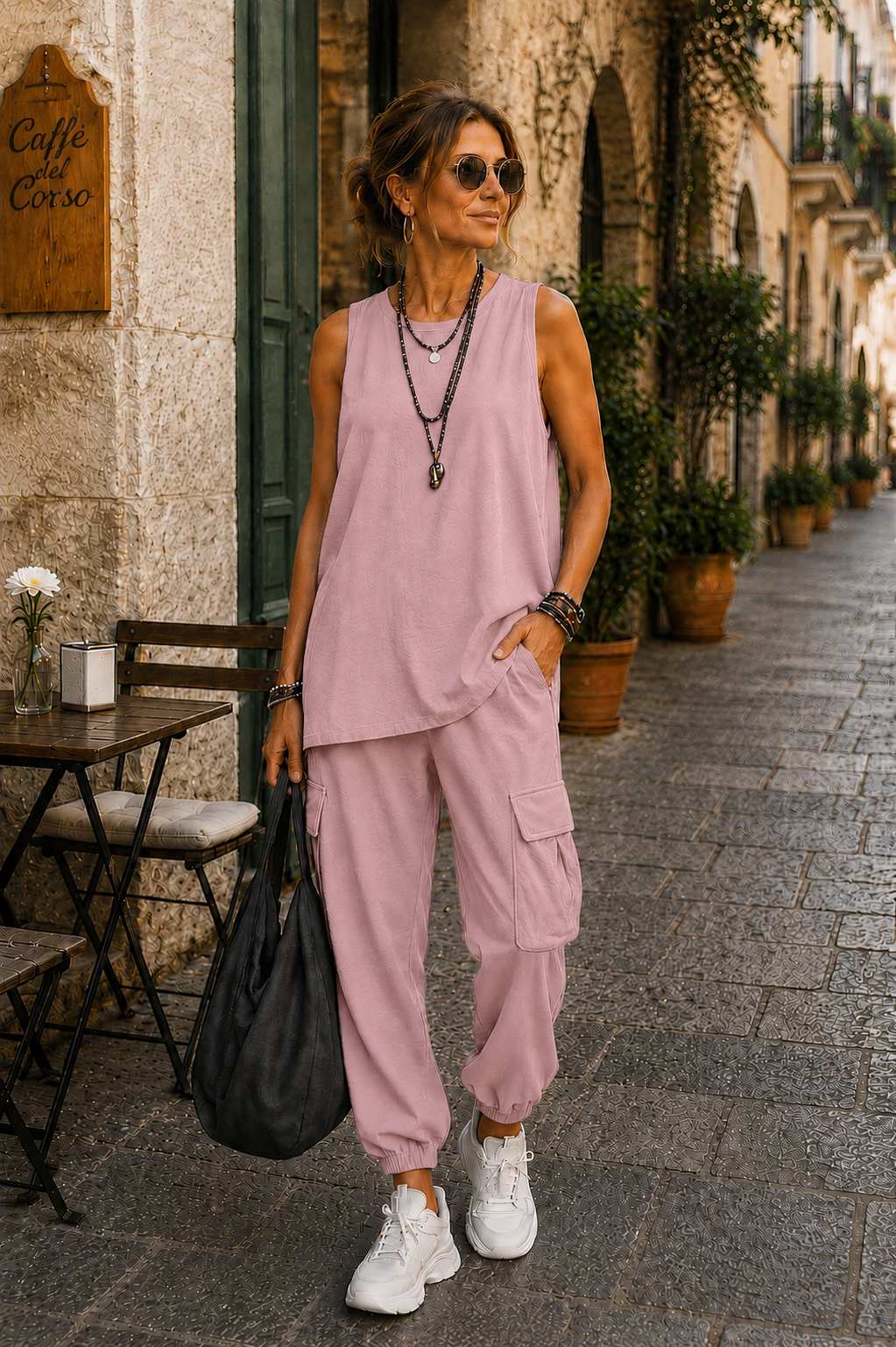 Valentina | Completo Casual Morbido con Tasche