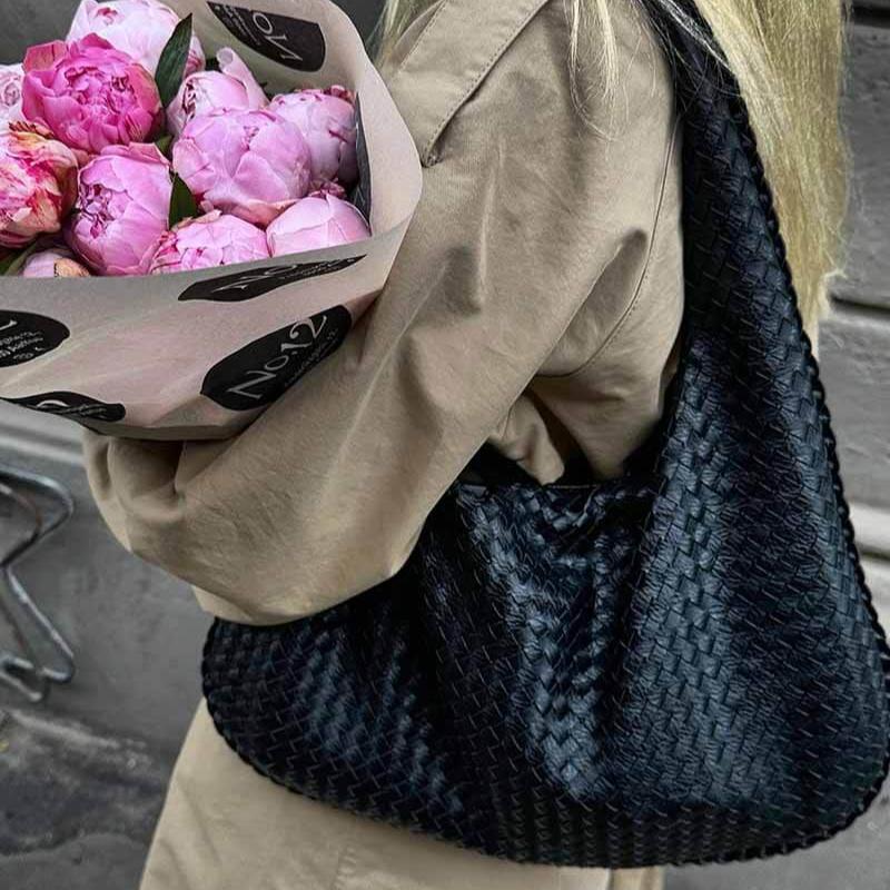 ARIA | Borsa intrecciata: intrecciata con l'anima