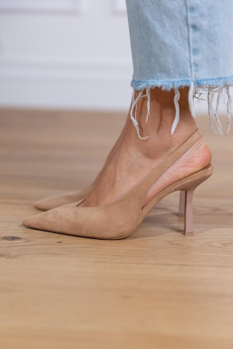 SCARPE MARLENA™ NUDE TACCO BASSO
