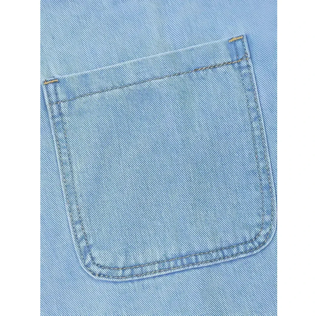 Saylor™ | Abito casual in stile denim