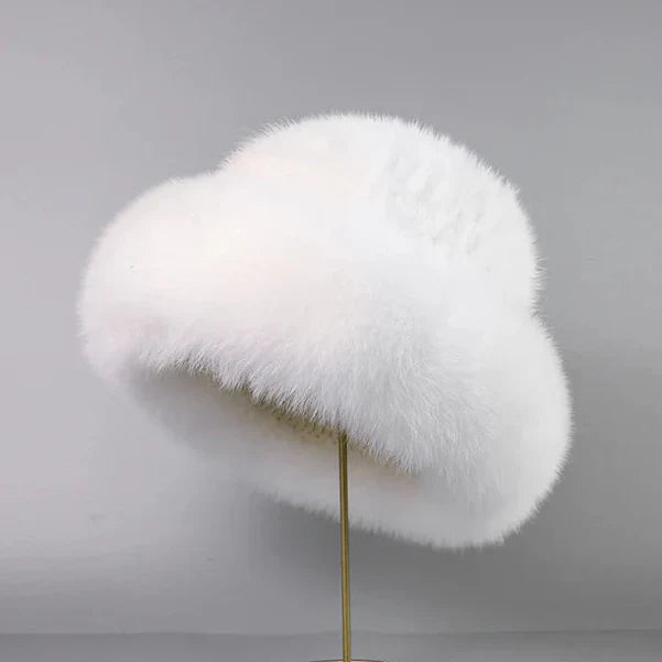 Nivara - Cappello Elegante Realizzato Con Pelliccia Di Visone Naturale