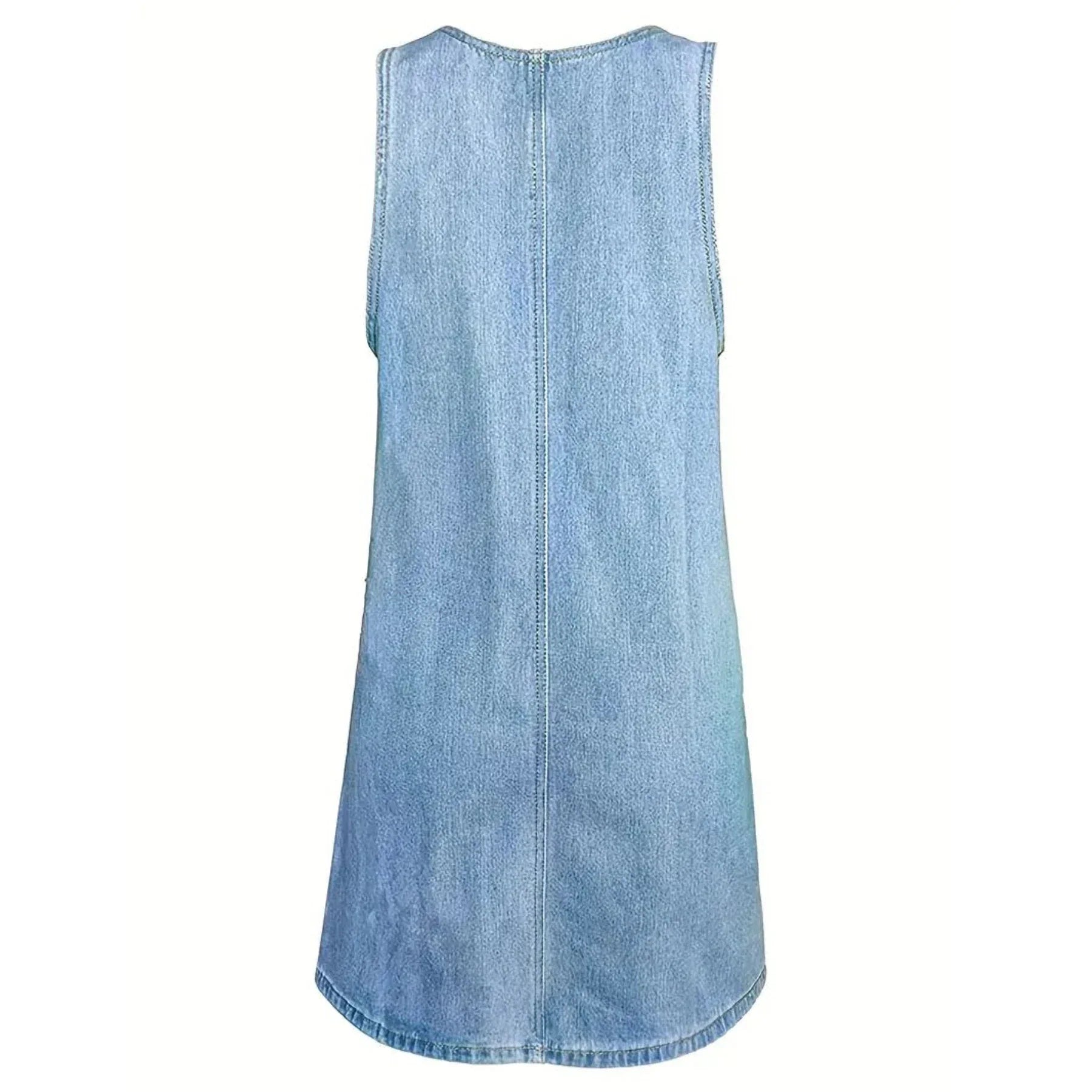 Saylor™ | Abito casual in stile denim