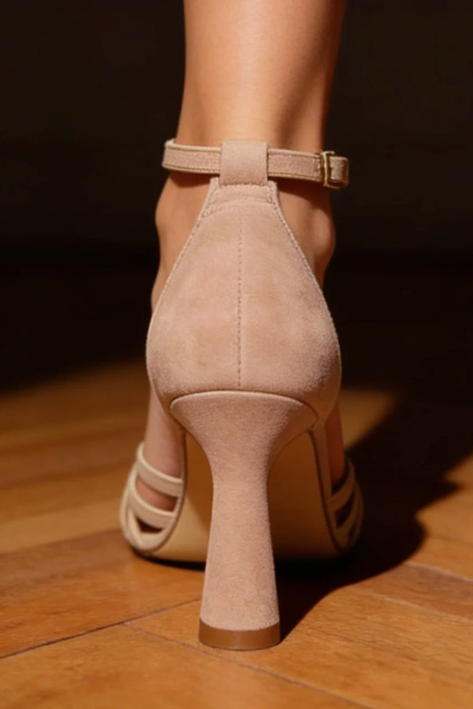 SCARPE VICTORIA™ SLIM PATCHWORK CON TACCO A PUNTA FINE