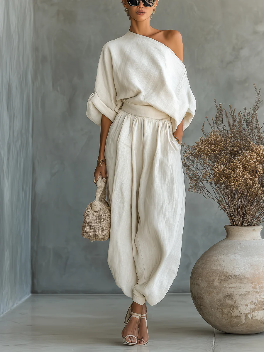 Set Mila: spalle scoperte con Alma