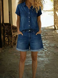 Stephanie™ | Completo in denim casual
