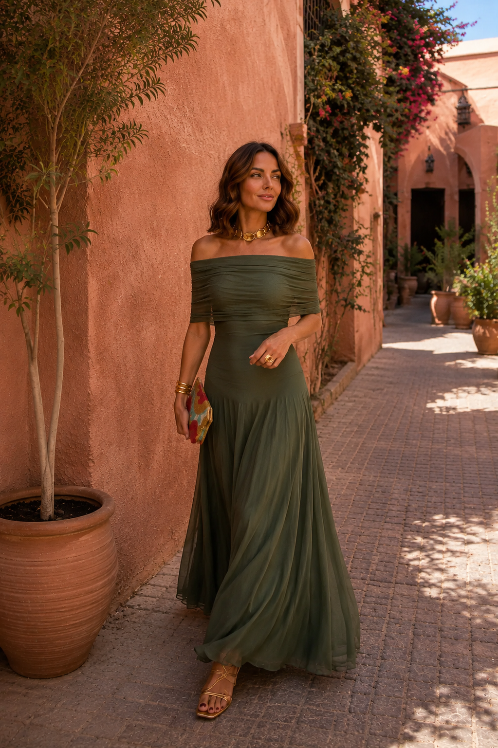 Vestito di Toledo in verde