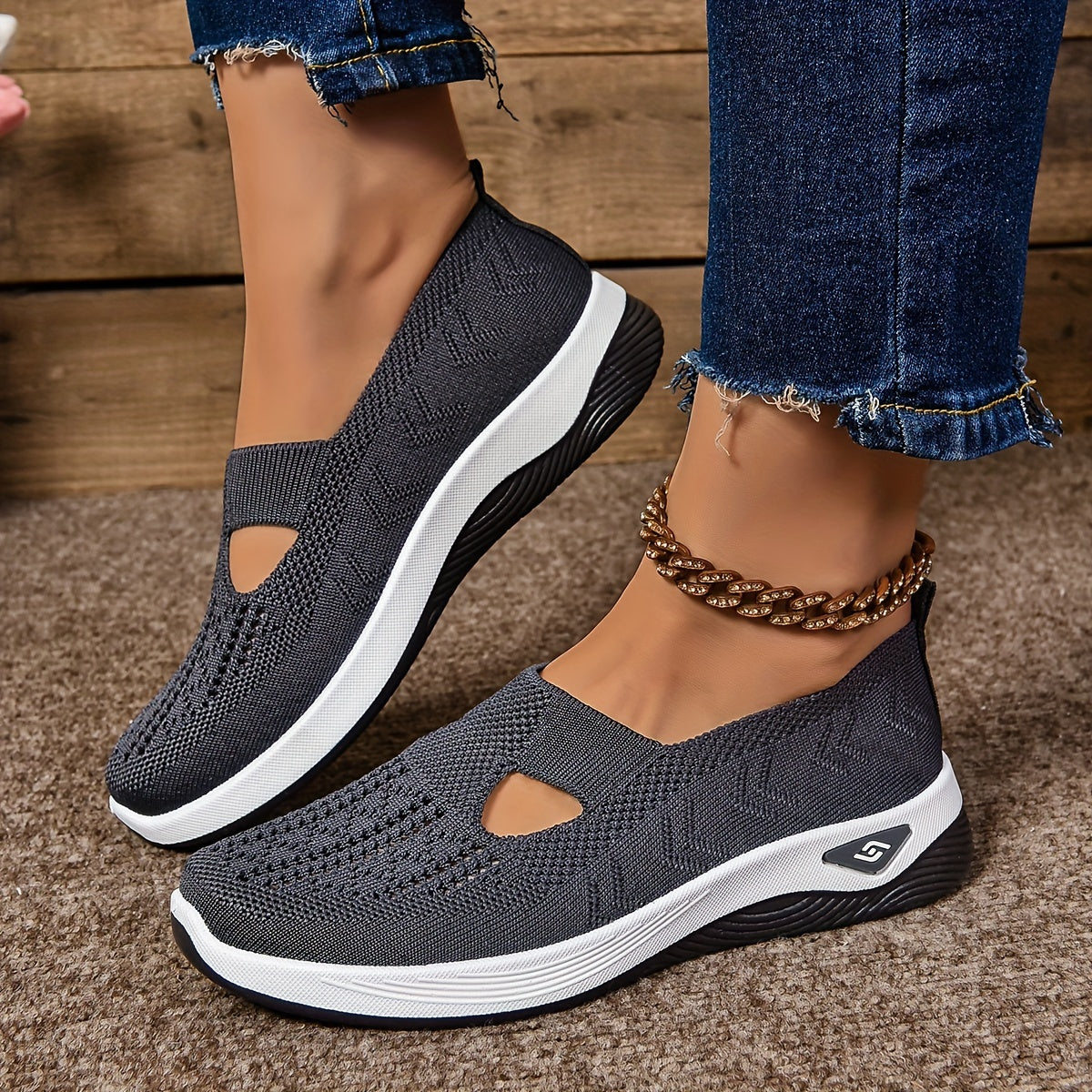 Scarpe da ginnastica morbide ortopediche