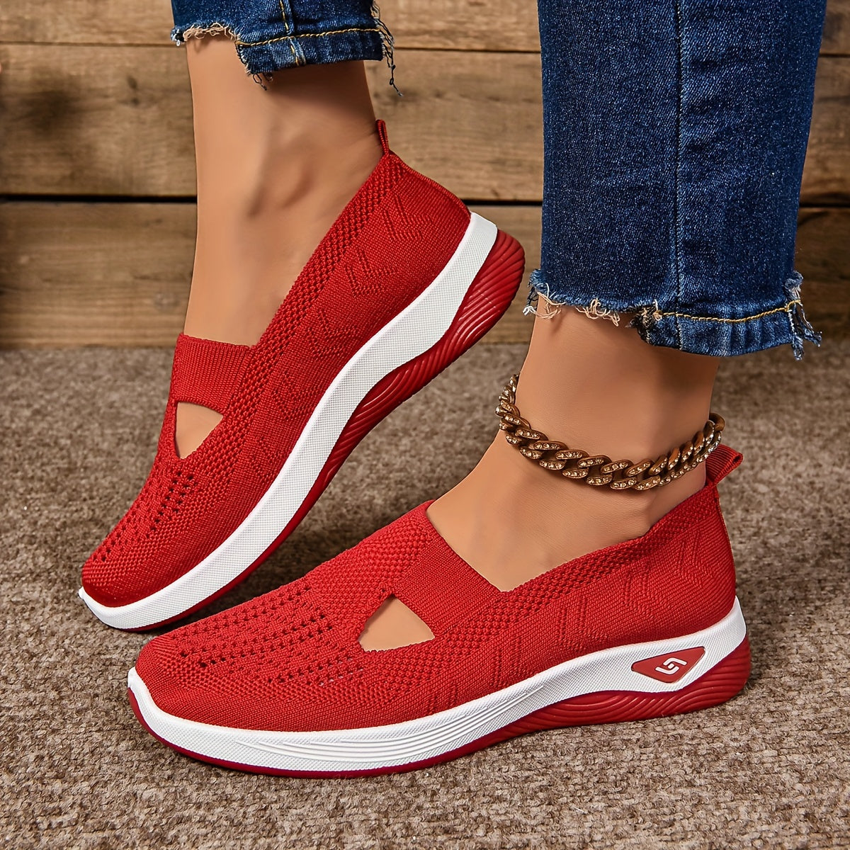 Scarpe da ginnastica morbide ortopediche