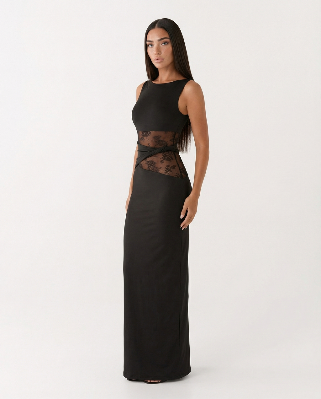 AMARA | Maxi illusione di pizzo