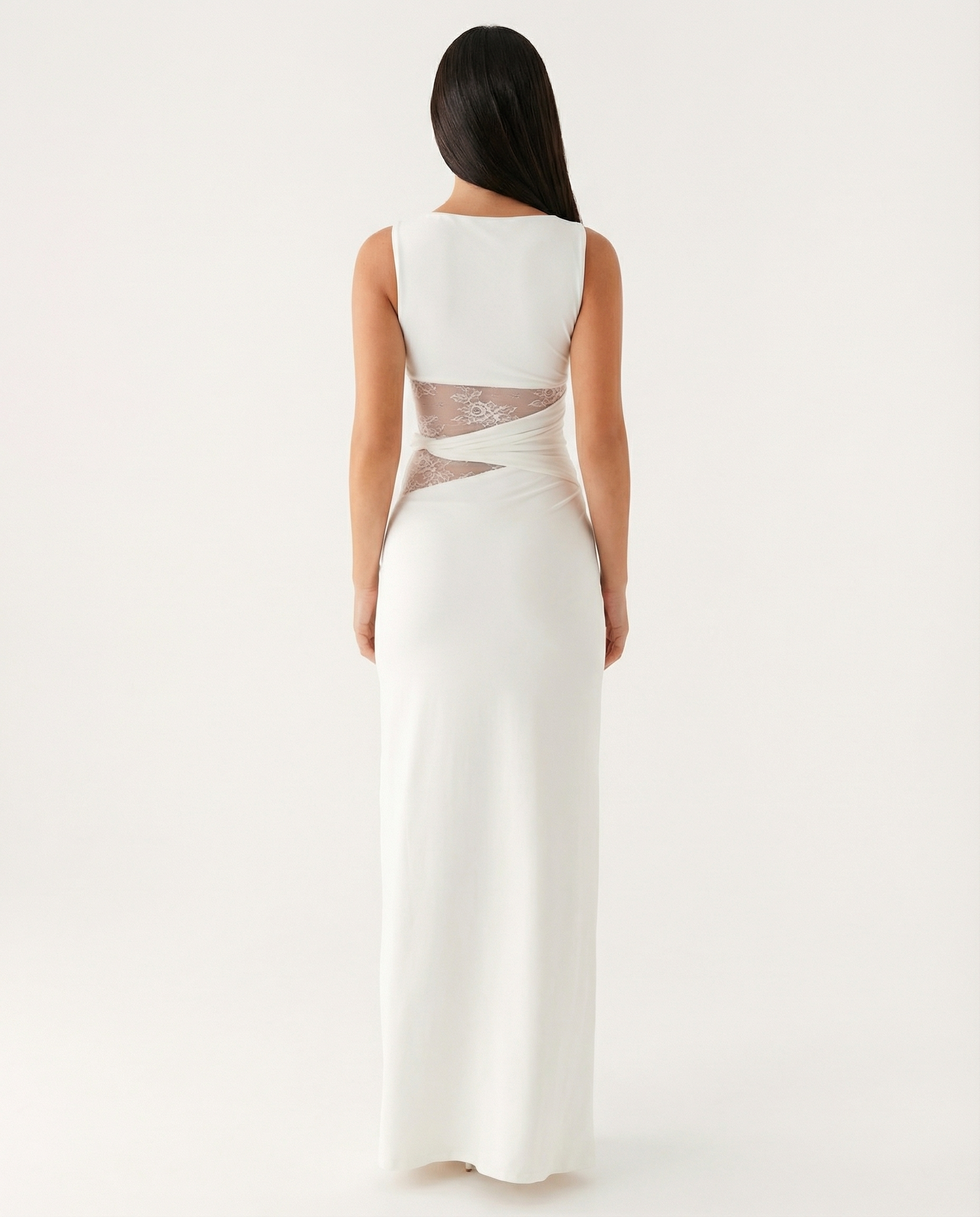 AMARA | Maxi illusione di pizzo