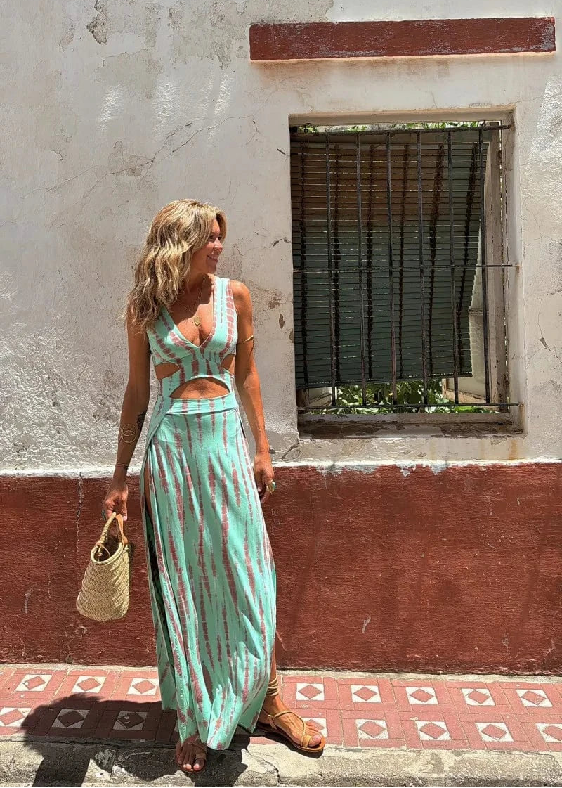 IBIZA | Abito stampato tie-dye