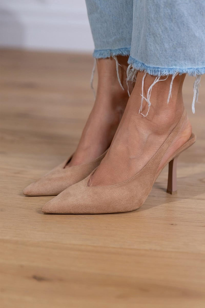 SCARPE MARLENA™ NUDE TACCO BASSO
