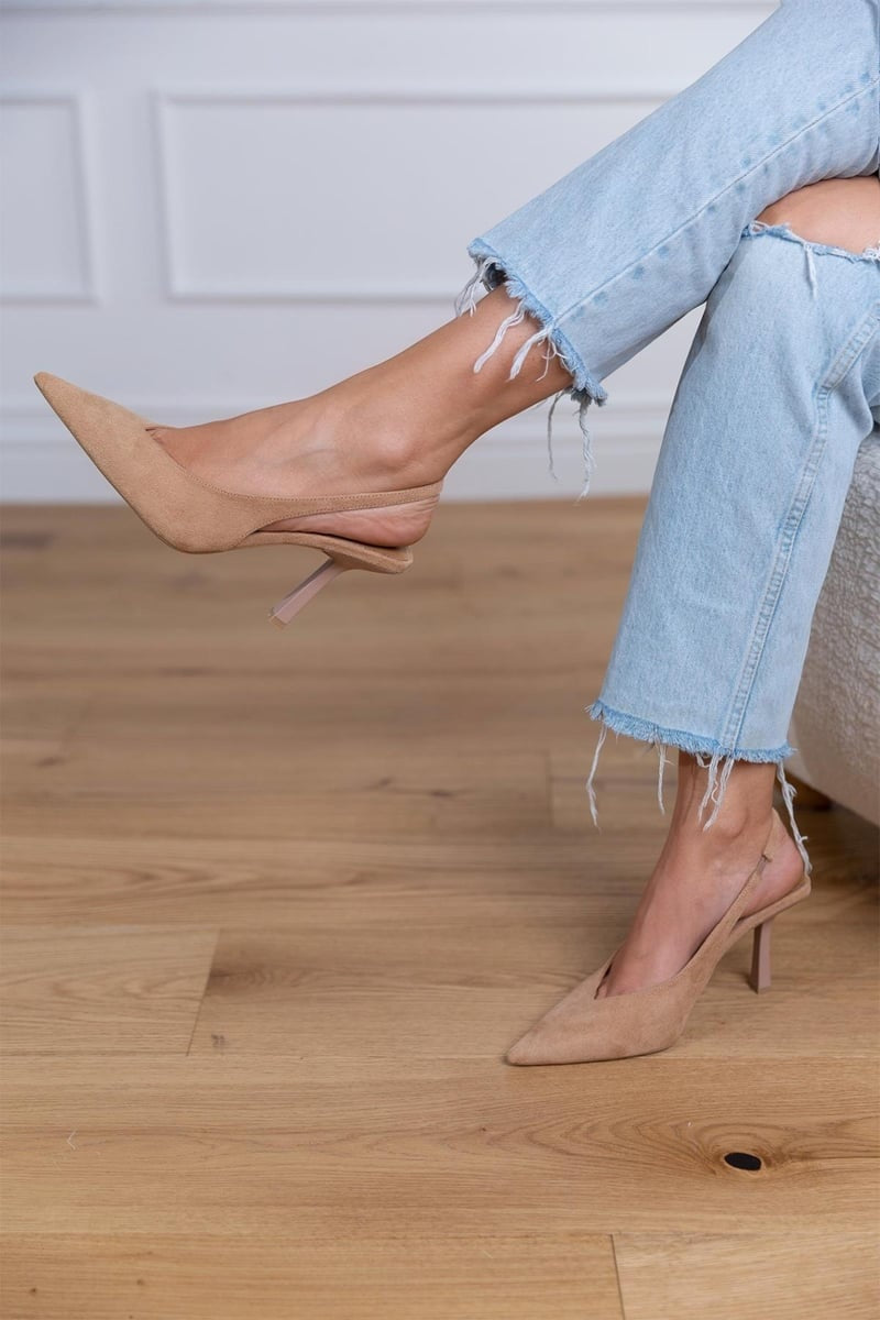 SCARPE MARLENA™ NUDE TACCO BASSO
