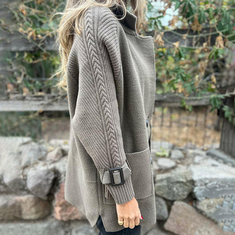 EMIRA® | Cappotto doppiopetto di media lunghezza