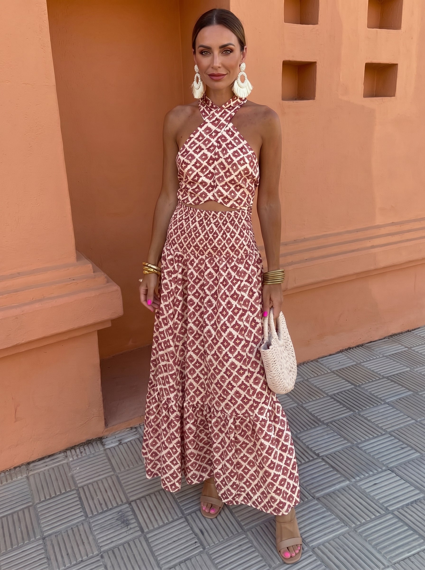 Elsa | Set elegante con design a spalle scoperte