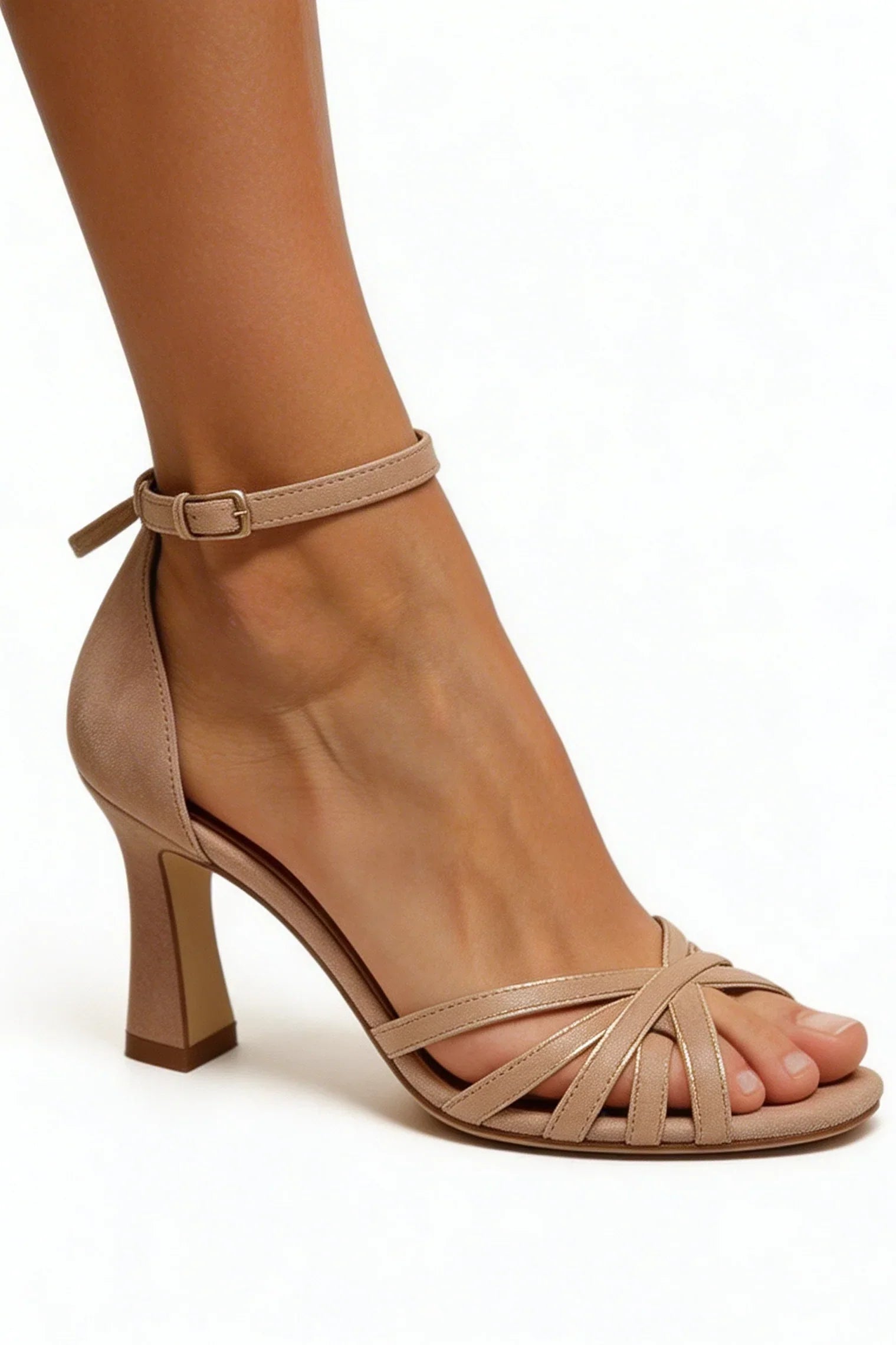 SCARPE VICTORIA™ SLIM PATCHWORK CON TACCO A PUNTA FINE