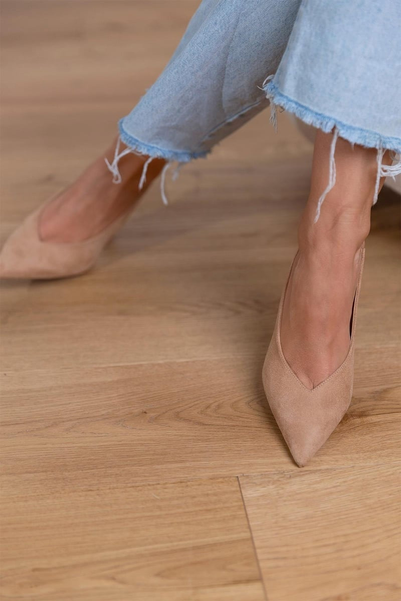 SCARPE MARLENA™ NUDE TACCO BASSO